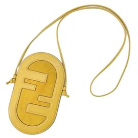 Fendi-Fendi Pochette Phone Holder-Yellow