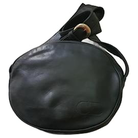 Christian Dior-Vintage Christian Dior shoulder bag-Black,Golden