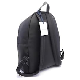 Moncler-Moncler NEW PIERRICK Nylon Leather Backpack-Black