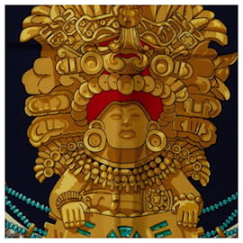 Hermès-Hermes Silk Scarf Buddha Carnival Multicolor-Multiple colors