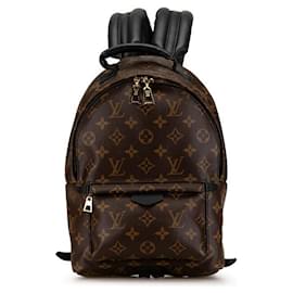 Louis Vuitton-Louis Vuitton Monogram Palm Springs PM Backpack-Brown