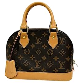 Louis Vuitton-Louis Vuitton Monogram Alma BB Handbag-Brown,Monogram