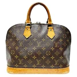 Louis Vuitton-Louis Vuitton Monogram Alma Handbag-Brown,Monogram