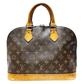 Louis Vuitton-Louis Vuitton Monogram Alma Handbag-Brown,Monogram