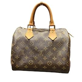 Louis Vuitton-Louis Vuitton Monogram Speedy 25 Handbag-Brown,Monogram