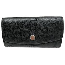 Louis Vuitton-Louis Vuitton Monogram Mahina Key Case-Black
