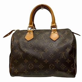 Louis Vuitton-Louis Vuitton Monogram Speedy 25 Handbag-Brown,Monogram