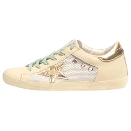 Golden Goose Deluxe Brand-Baskets Superstar beige - taille EU 37-Autre