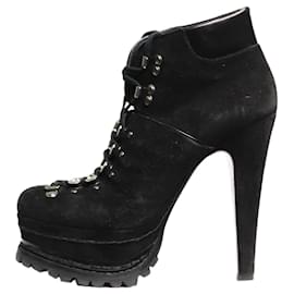 Alaïa-Black lace stopper heels - size EU 39.5 (UK 6.5)-Black