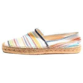 Missoni Espadrilles de lurex a rayas multicolores - talla EU 41 Multicolor