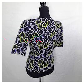 Yves Saint Laurent-YSL short jacket with vintage hearts 1992-Multiple colors