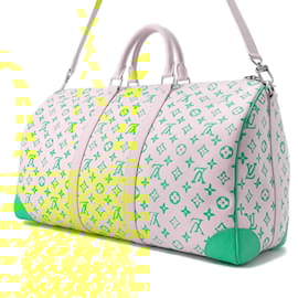 Louis Vuitton-Louis Vuitton Monogram Boston Bag-Yellow,Light blue