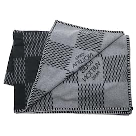 Louis Vuitton-Louis Vuitton Damier Giant Blanket-Brown,Black