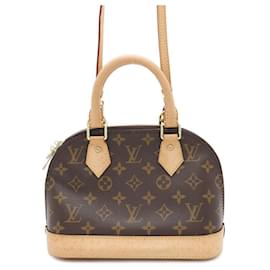 Louis Vuitton-Louis Vuitton Monogram Alma BB Handbag-Brown