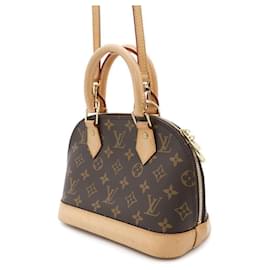 Louis Vuitton-Louis Vuitton Monogram Alma BB Handbag-Brown