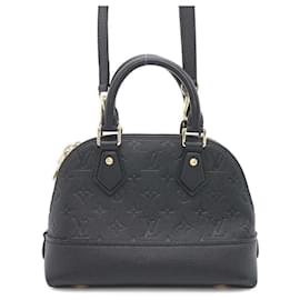 Louis Vuitton-Louis Vuitton Monogram Empreinte Neo Alma BB Handbag-Black