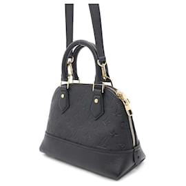 Louis Vuitton-Louis Vuitton Monogram Empreinte Neo Alma BB Handbag-Black