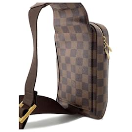 Louis Vuitton-Louis Vuitton Damier Canvas Shoulder Bag-Red