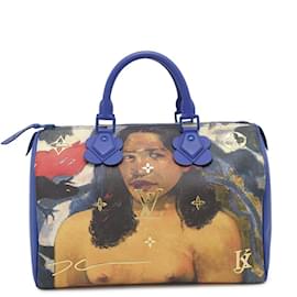 Louis Vuitton-Louis Vuitton Handbag Masters Collection Gauguin Speedy 30-Blue