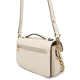 Louis Vuitton-Louis Vuitton Monogram Empreinte Pochette Metis EW-Cream