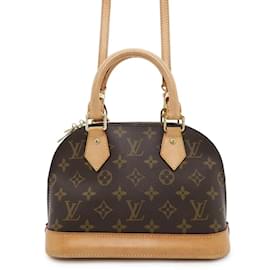 Louis Vuitton-Louis Vuitton Monogram Alma BB Handbag-Brown