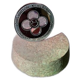 Rare collector token Louis Vuitton x Murakami Silvery