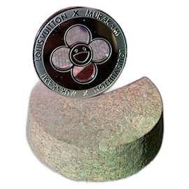 Louis Vuitton-Rare collector token Louis Vuitton x Murakami-Silvery
