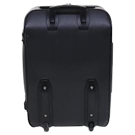Louis Vuitton-LOUIS VUITTON Taiga Pegas 55 Suitcase Black Boreal M32666 LV Auth bs23658-Black,Other