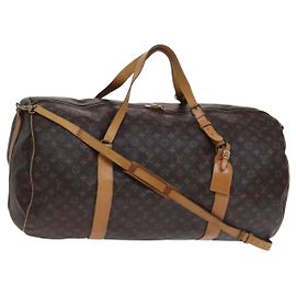 LOUIS VUITTON Monogram Sac Polochon 65 Boston Bag 2way M41222 LV Auth EC624 Monograma