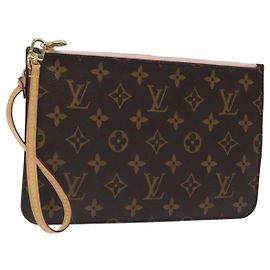 LOUIS VUITTON Monogram Neverfull MM Pouch Accessory Pouch LV Auth MX135 Monogram