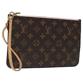 Louis Vuitton-LOUIS VUITTON Monogram Neverfull MM Pouch Accessory Pouch LV Auth MX135-Monogram