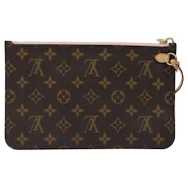 Louis Vuitton-LOUIS VUITTON Monogram Neverfull MM Pouch Accessory Pouch LV Auth MX135-Monogram