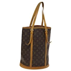 Louis Vuitton-LOUIS VUITTON Monogram Bucket GM Shoulder Bag M42236 LV Auth MX298-Monogram