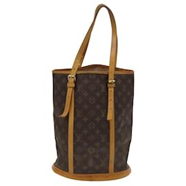 Louis Vuitton-LOUIS VUITTON Monogram Bucket GM Shoulder Bag M42236 LV Auth MX298-Monogram