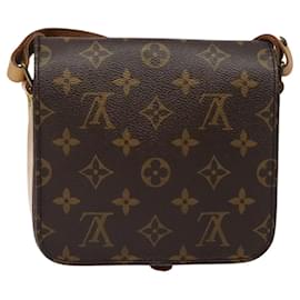 Louis Vuitton-LOUIS VUITTON Monogram Cartouchiere PM Shoulder Bag M51254 LV Auth ep8290-Monogram