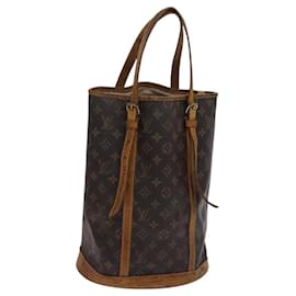 Louis Vuitton-LOUIS VUITTON Monogram Bucket GM Shoulder Bag M42236 LV Auth MX215-Monogram