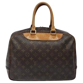 Louis Vuitton-LOUIS VUITTON Monogram Deauville Hand Bag M47270 LV Auth 117045-Monogram