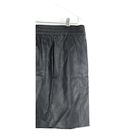 Anine Bing-Black mini skirt-Black