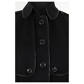 Burberry-Wool coat-Black