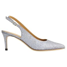 Autre Marque-Silver heels-Silvery