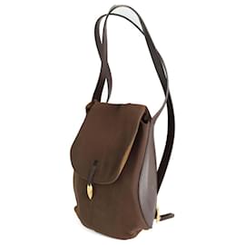 Louis Vuitton-Brown backpack-Brown