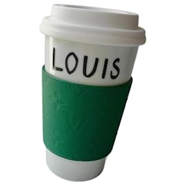 Louis Vuitton-LOUIS VUITTON Porcelain Cup Mug new / Tasse Louis-Blanc