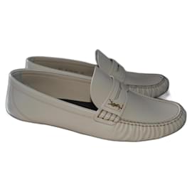 Saint Laurent-loafers saint laurent pearl 38-Beige