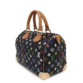 Louis Vuitton-Louis Vuitton Monogram Multicolor Speedy 30 Handbag-Black