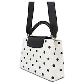 Louis Vuitton-Louis Vuitton Capucines BB Handbag-Black,White