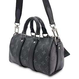Louis Vuitton-Louis Vuitton Monogram Eclipse Handbag-Black