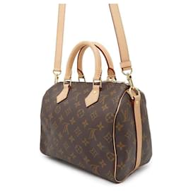 Louis Vuitton-Louis Vuitton Monogram Speedy Bandouliere 25 Handbag-Brown