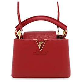 Louis Vuitton-Louis Vuitton Capucines MINI Handbag-Red