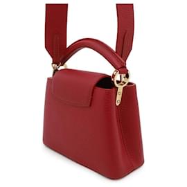 Louis Vuitton-Louis Vuitton Capucines MINI Handbag-Red