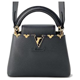 Louis Vuitton-Louis Vuitton Capucines MINI Handbag-Black